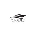 Yacht logo icon design vector template