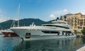 Yacht at Luxury Waterfront Mansion in Porto Montenegro
