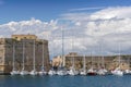 Yacht Marina and Castello Angiono at Gallipoli, Puglia, Southern Italy