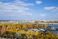 Yacht marina in Portimao. Algarve, Portugal Royalty Free Stock Photo