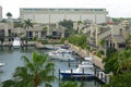 Yacht marina in Fort Lauderdale, Florida, USA Royalty Free Stock Photo