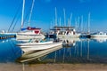 Yacht marine in Cienfuegos Royalty Free Stock Photo