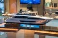 Yacht in miniature Royalty Free Stock Photo