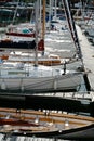 Yacht mooring in Cancale