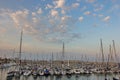 Yacht port of Barcelona Royalty Free Stock Photo