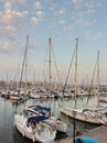 Yacht port of Barcelona Royalty Free Stock Photo