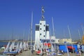 Yacht port and control tower,Burgas