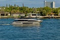 Yacht in Port Everglades Royalty Free Stock Photo