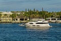 Yacht in Port Everglades Royalty Free Stock Photo