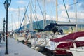 Yacht port of Lefkada town