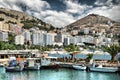 Yacht port of Saranda Royalty Free Stock Photo