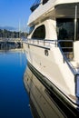 Yacht Port Side View Royalty Free Stock Photo