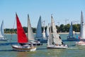 Yacht regatta dedicated to the 266 th anniversary of the city of Rostov-on-don