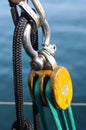 Yacht Rigging Royalty Free Stock Photo