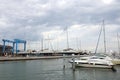 Yacht and sailboats port Rimini