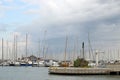 Yacht and sailboats Rimini port