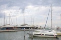 Yacht and sailboats Rimini port