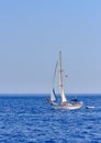 Yacht. Seascape. Greece