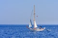 Yacht. Seascape. Greece