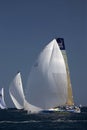 The yacht the Telefonica blue in VOR