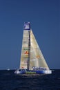 The yacht the Telefonica blue in VOR