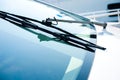 Yacht windshield wiper Royalty Free Stock Photo