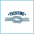 Yachting Badge With Rope