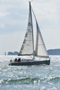 Yachting in Bournemouth Bay