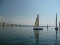 Yachting in calm era
