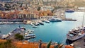 Yachting in french riviera, Nice seascape, summer vacation, cruise leisure