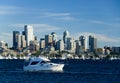 Yachting in Seattle Royalty Free Stock Photo