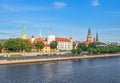 Yachts, Adriatic Sea and Vrsar - beautiful antique city. Coastal town of Vrsar, Istria, Croatia.Beautiful early morning cityscape Royalty Free Stock Photo