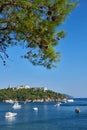 Yachts in the bay of island, Heybeliada, Turkey