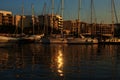 Yachts in a Marina in Msida, Malta