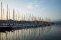 Yachts and boats in Fethiye Ece Marina, Mugla province, Turkey - may 2023 Royalty Free Stock Photo