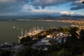 Yachts and boats in Fethiye Ece Marina, Mugla province, Turkey - may 2023 Royalty Free Stock Photo