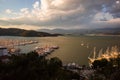 Yachts and boats in Fethiye Ece Marina, Mugla province, Turkey - may 2023 Royalty Free Stock Photo