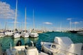 Yachts and boats in harbor