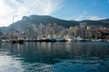 Yachts and boats in Marina Monte Carlo, Monaco Royalty Free Stock Photo