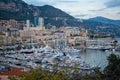 Yachts and boats in Marina Monte Carlo, Monaco Royalty Free Stock Photo