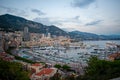 Yachts and boats in Marina Monte Carlo, Monaco Royalty Free Stock Photo