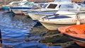 Yachts and boats in nador seaport