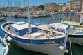 Yachts and boats in the port in Ciotat, Azure shore, France