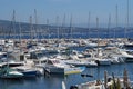 Yachts and boats in the port of Ciotat, Azure shore, France