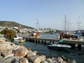 Yachts in Bodrum, Turkey Royalty Free Stock Photo