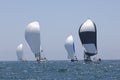 Yachts Compete In Team Sailing Event