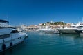 Yachts docked in Cannes,France Royalty Free Stock Photo