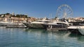 Yachts docked in Cannes,France Royalty Free Stock Photo