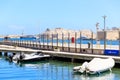 Yachts docked in the Valletta Waterfront, ferry pier, Cruise Liner Port, Saint Angel fort