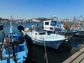 Yachts and fishing boats in Larnaca port, Cyprus.